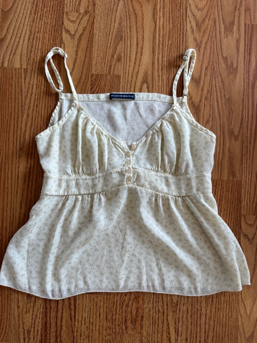 Brandy Melville Boho Spaghetti Strap Top